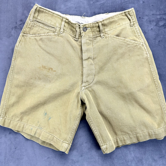 VINTAGE Boy Scouts of America Uniform Shorts Boys size 12 Brown BSA Lot of TWO - Picture 2 of 16